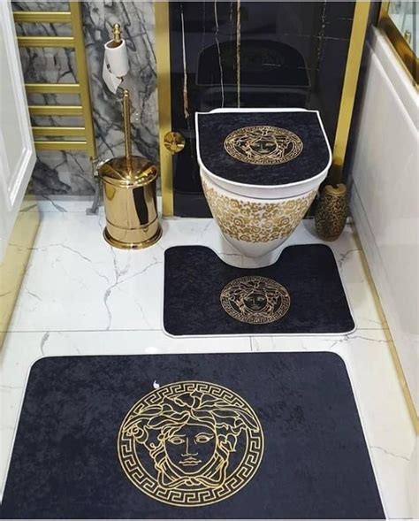 fake versace bathroom set|versace housecoat.